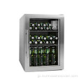 66L BBQワインクーラーステンレススチールコンプレッサー冷蔵庫